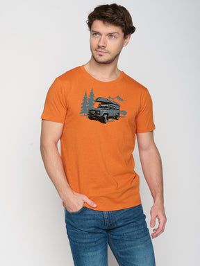 Orang:  Sportliches T-Shirt aus Bio-Baumwolle für Herren [23062]