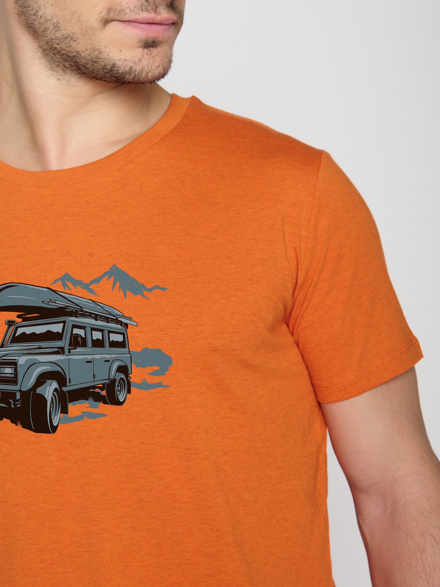 Orang:  Sportliches T-Shirt aus Bio-Baumwolle für Herren [23063]