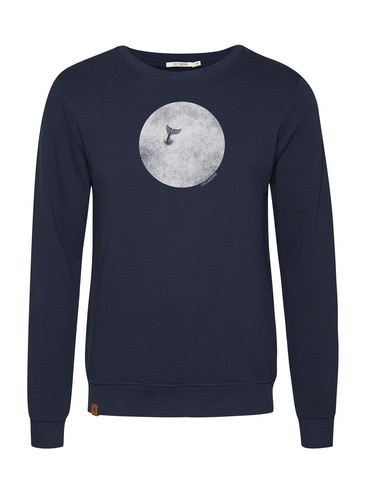 Navy: Gemütliches Sweatshirt aus Bio-Baumwolle für Herren [24699]
