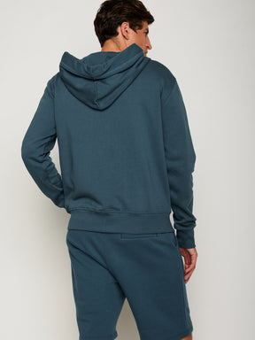 Blue Stone: Entspannte Zipjacke aus Bio-Baumwolle für Herren [24718]