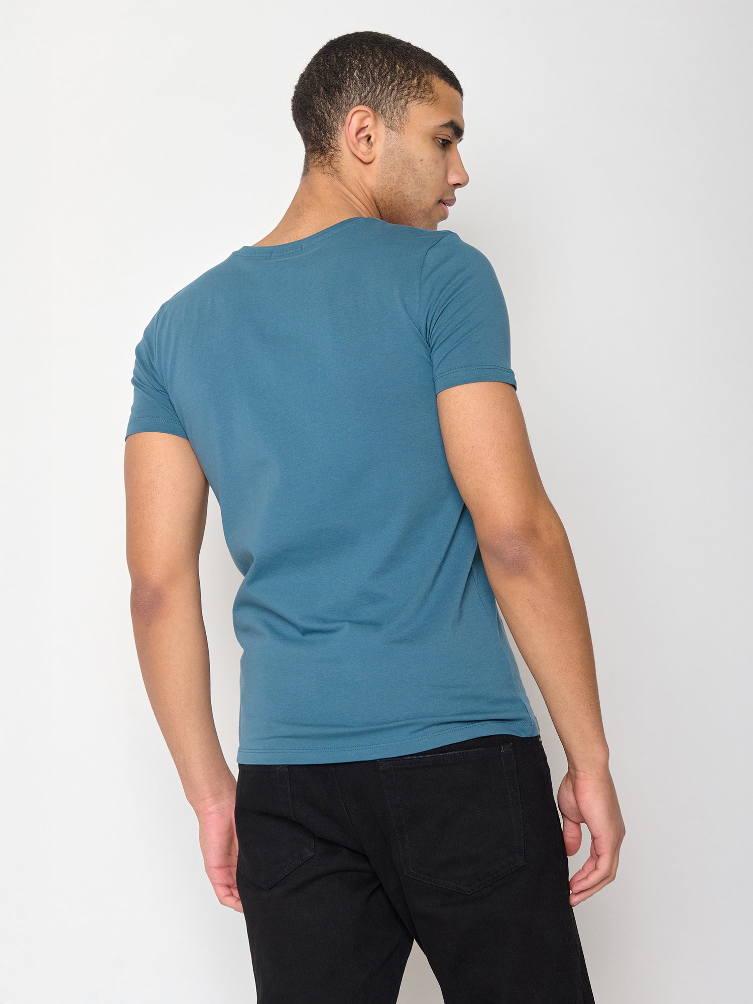Blue Stone: Sportliches T-Shirt aus Bio-Baumwolle für Herren [24778]