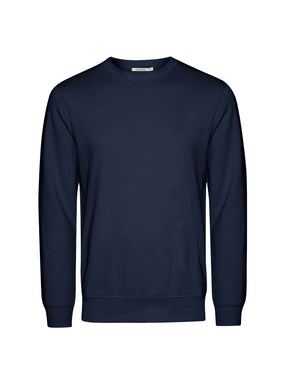 Navy: Gemütliches Sweatshirt aus Bio-Baumwolle für Herren [24793]