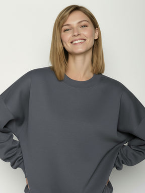 Gravel: Lässiges Sweatshirt aus Bio-Baumwolle für Damen [24946]