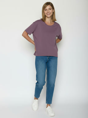 Moorberry: Lässiges T-Shirt aus Bio-Baumwoll-Mix für Damen [24972]