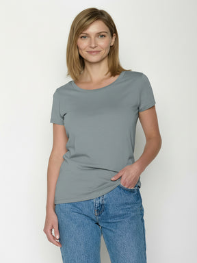 Fogstone: Sportliches T-Shirt aus Bio-Baumwolle für Damen [24995]