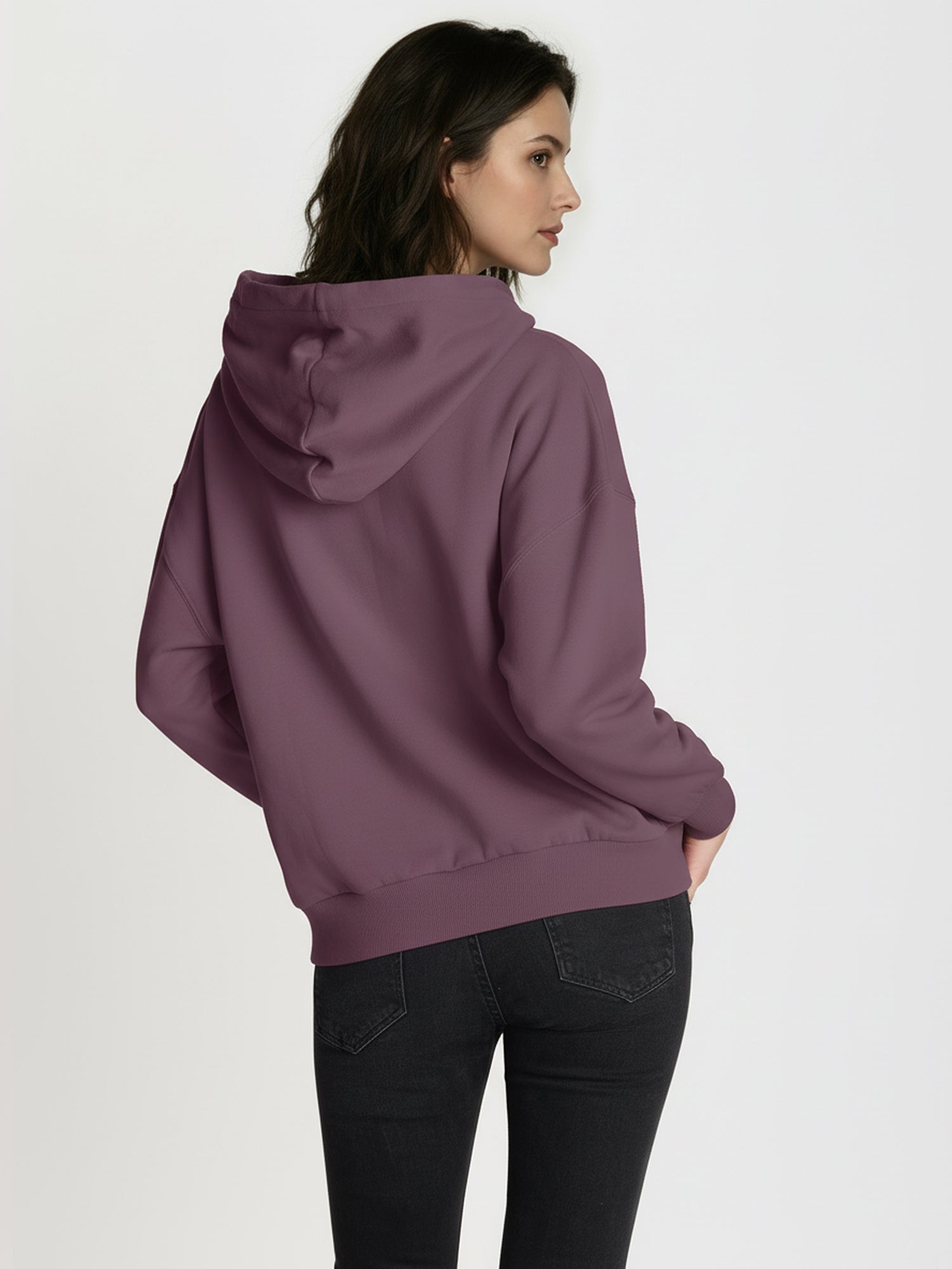 Moorberry: Lässige Sweatjacke aus Bio-Baumwolle für Damen [25093]