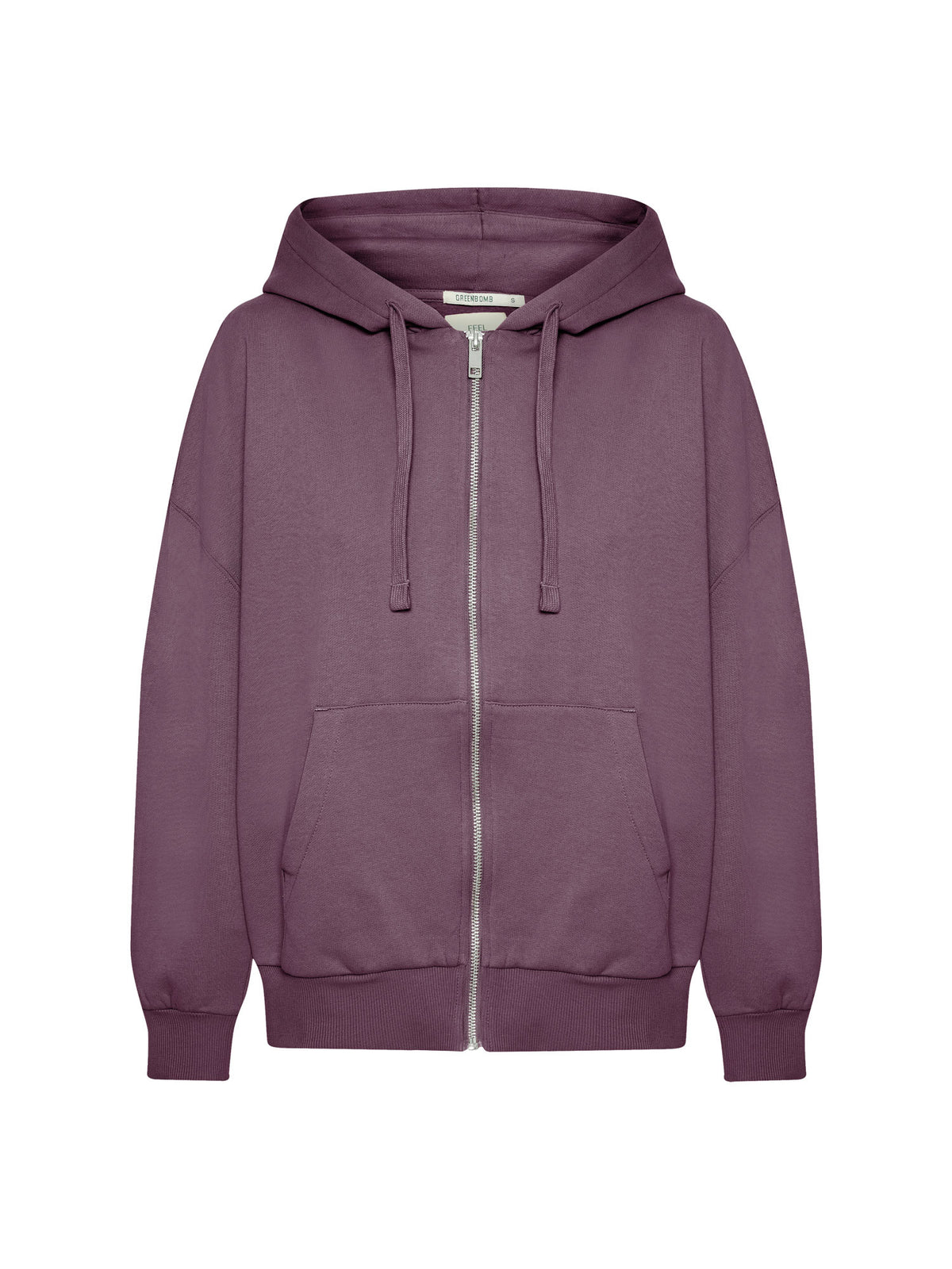 Moorberry: Lässige Sweatjacke aus Bio-Baumwolle für Damen [25094]
