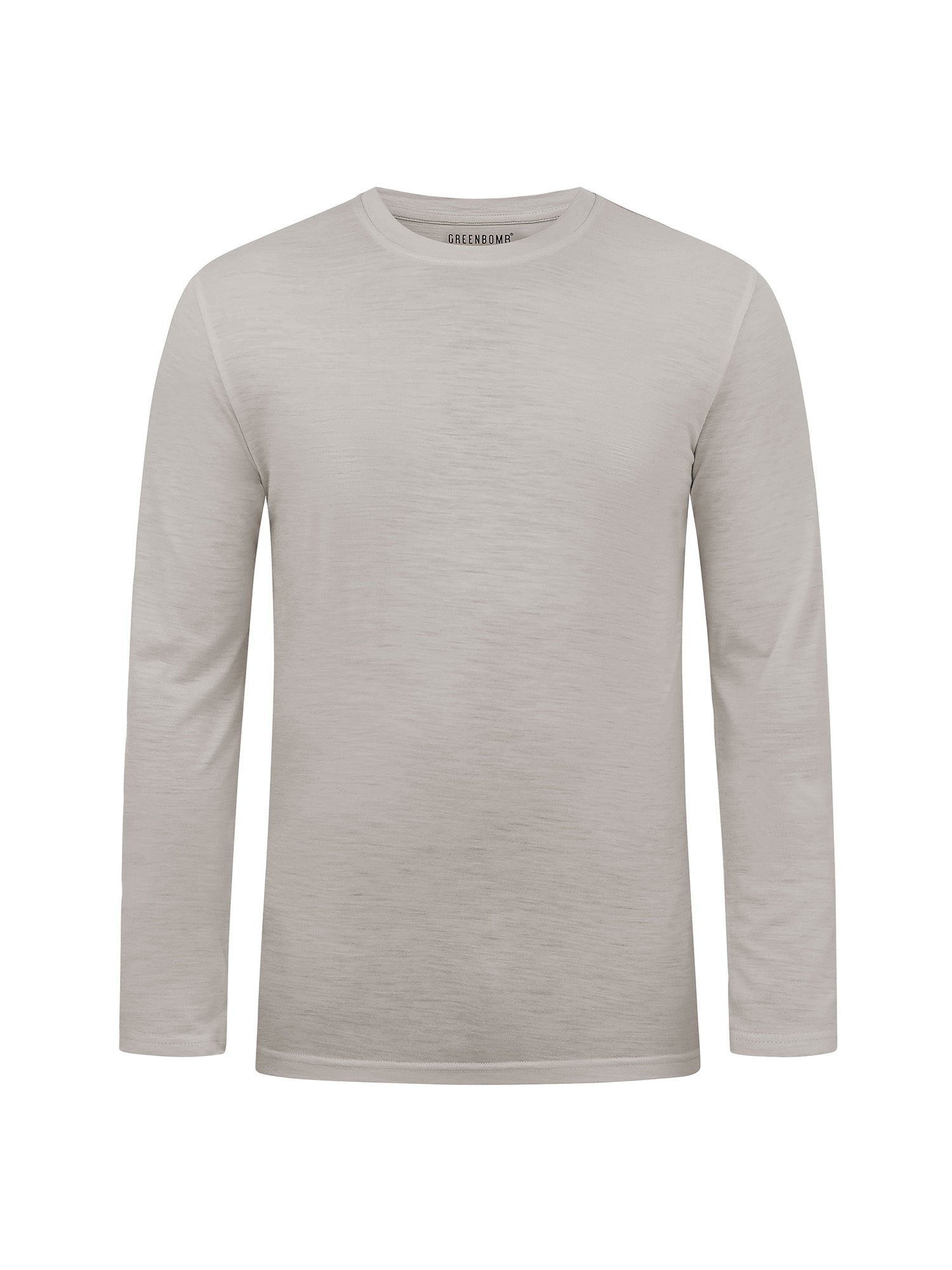 Sandstone: Funktionales Longsleeve aus Merino-Wolle für Herren [25134]
