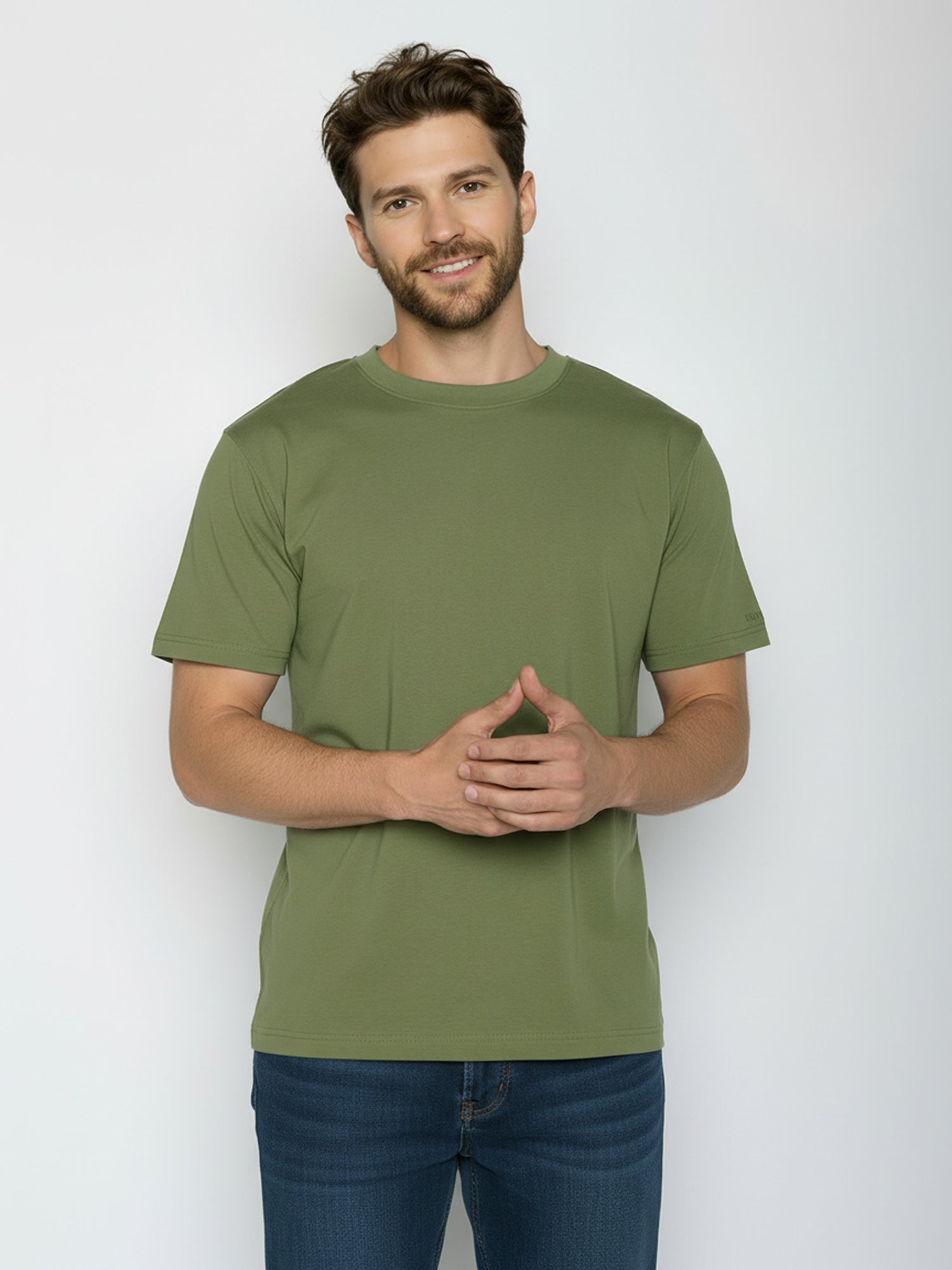 Dark Seed: Lässiges Oversize-T-Shirt aus Bio-Baumwolle für Herren [25145]
