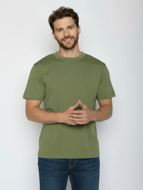 Dark Seed: Lässiges Oversize-T-Shirt aus Bio-Baumwolle für Herren [25145]