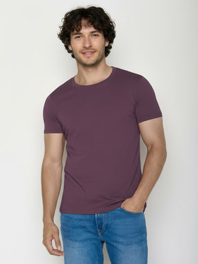 Berry Bark: Sportliches T-Shirt aus Bio-Baumwolle für Herren [25155]