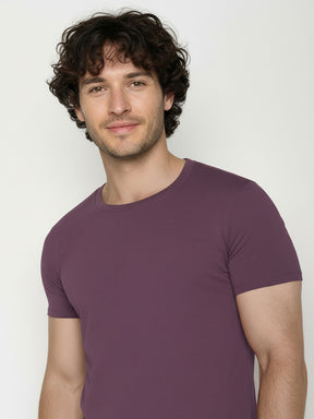 Berry Bark: Sportliches T-Shirt aus Bio-Baumwolle für Herren [25156]