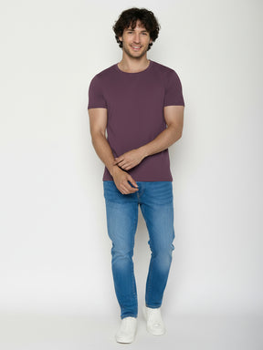 Berry Bark: Sportliches T-Shirt aus Bio-Baumwolle für Herren [25157]