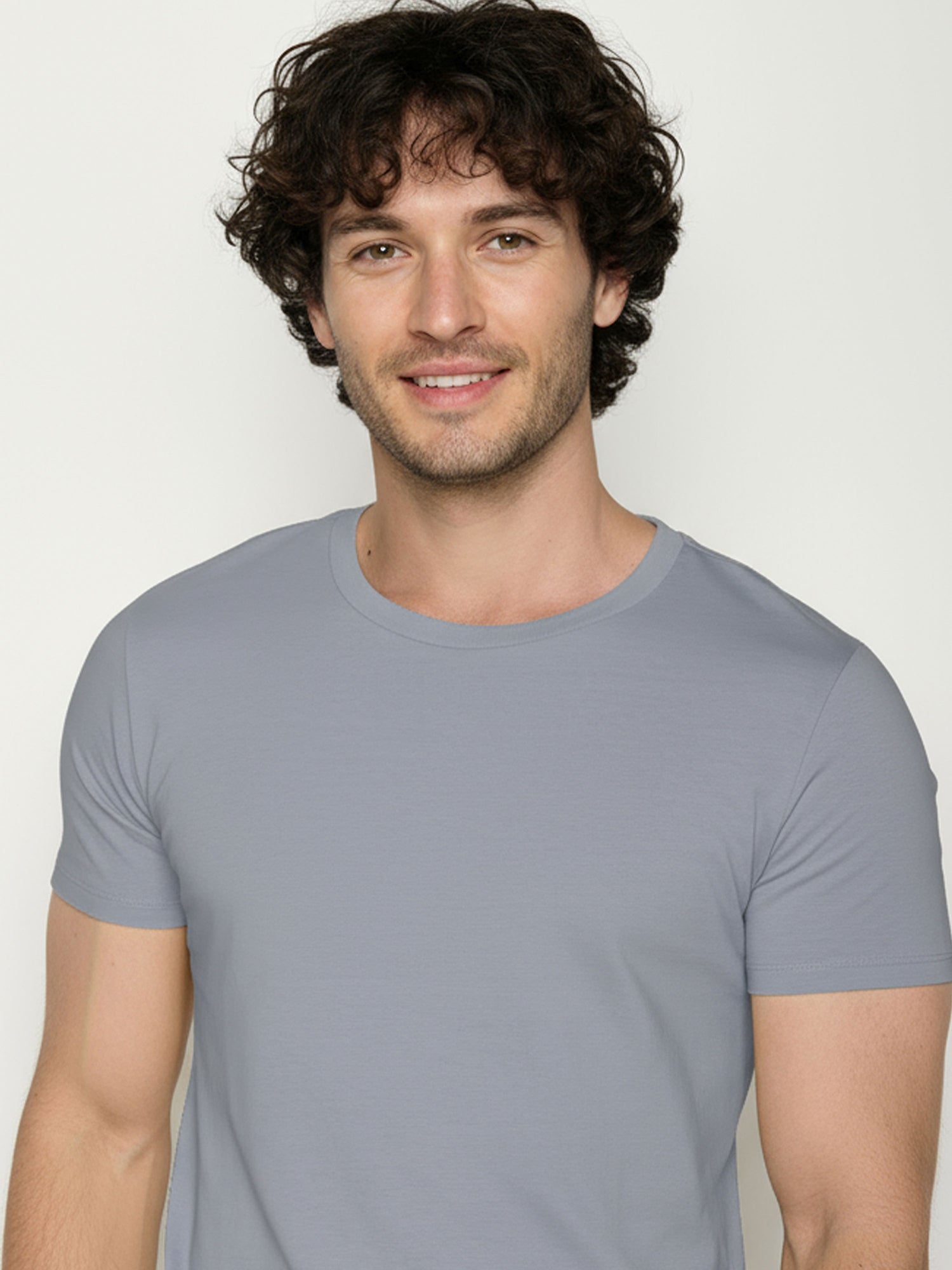 Sea Smoke: Sportliches T-Shirt aus Bio-Baumwolle für Herren [25186]