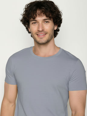 Sea Smoke: Sportliches T-Shirt aus Bio-Baumwolle für Herren [25186]