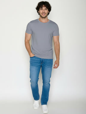 Sea Smoke: Sportliches T-Shirt aus Bio-Baumwolle für Herren [25187]
