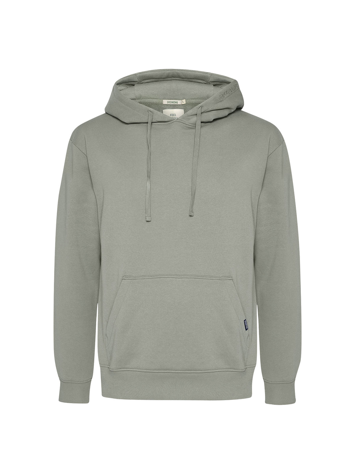 Moos Mint: Gemütlicher Hoodie aus Bio-Baumwolle für Herren [25199]