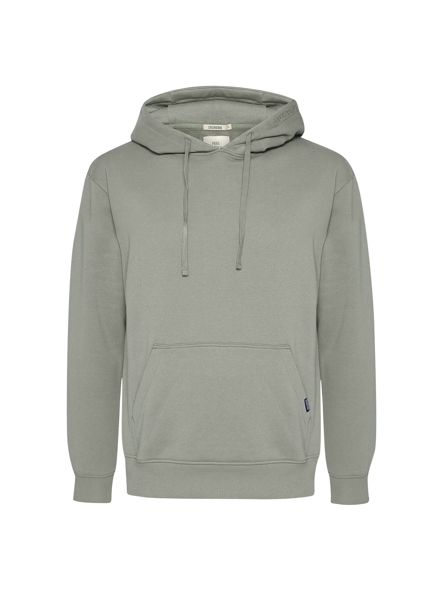 Moos Mint: Gemütlicher Hoodie aus Bio-Baumwolle für Herren [25199]