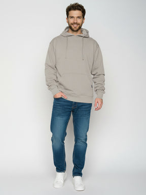 Sandstone: Gemütlicher Hoodie aus Bio-Baumwolle für Herren [25202]