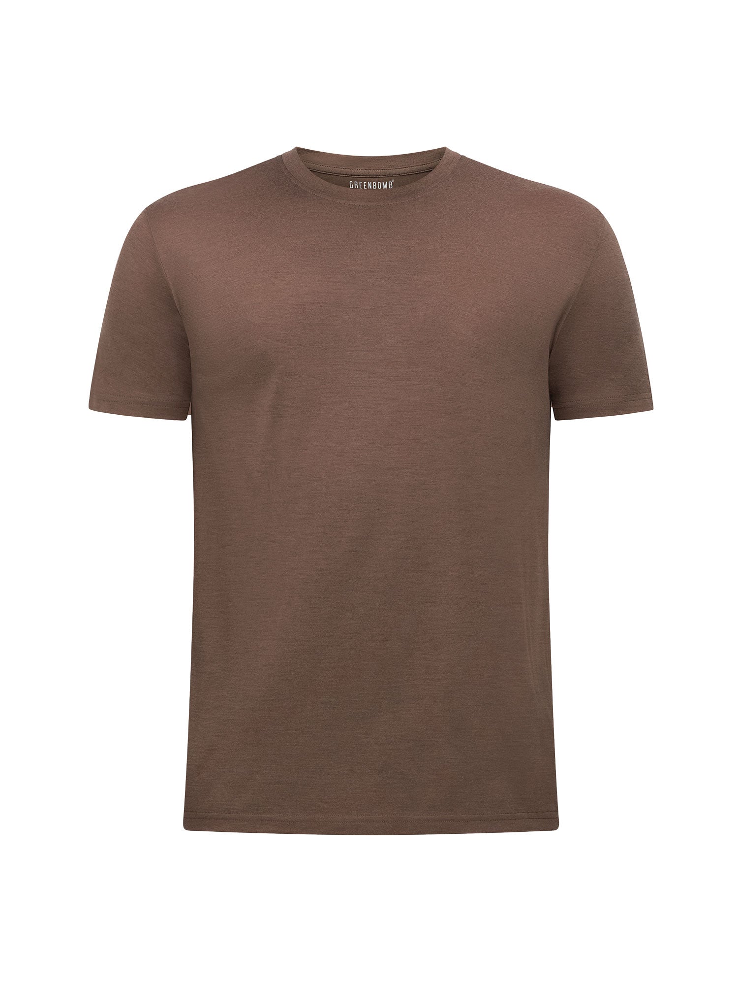 Earth Wood: Funktionales T-Shirt aus Merino-Wolle für Herren [25219]