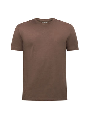 Earth Wood: Funktionales T-Shirt aus Merino-Wolle für Herren [25219]