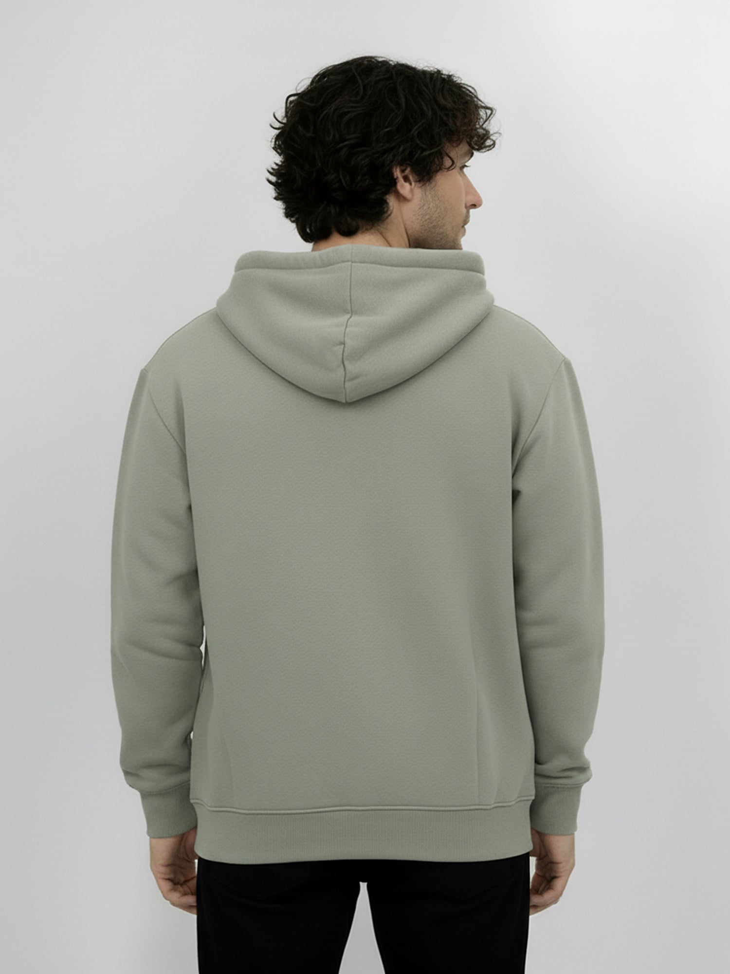 Moos Mint: Lässige Sweatjacke aus Bio-Baumwolle für Herren [25258]