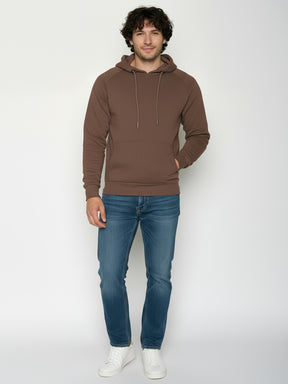 Earth Wood: Hoodie aus Bio-Baumwolle mit Raglan-Arm für Herren [25268]