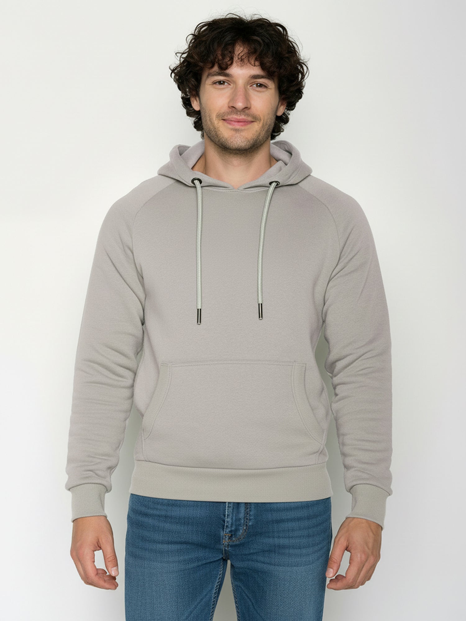Sandstone: Hoodie aus Bio-Baumwolle mit Raglan-Arm für Herren [25281]