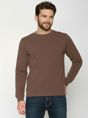 Earth Wood: Gemütliches Sweatshirt aus Bio-Baumwolle für Herren [25286]