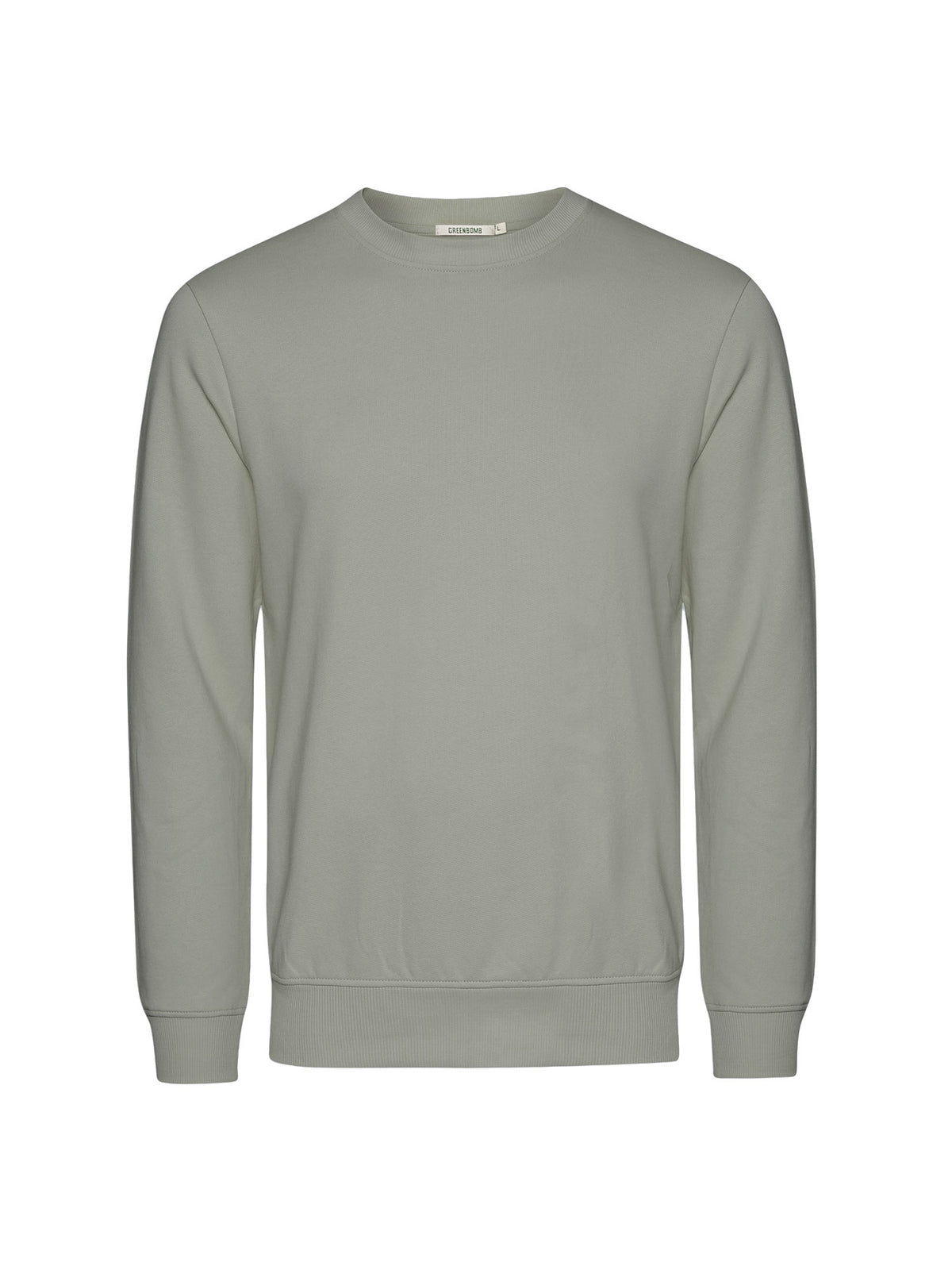 Moos Mint: Gemütliches Sweatshirt aus Bio-Baumwolle für Herren [25295]