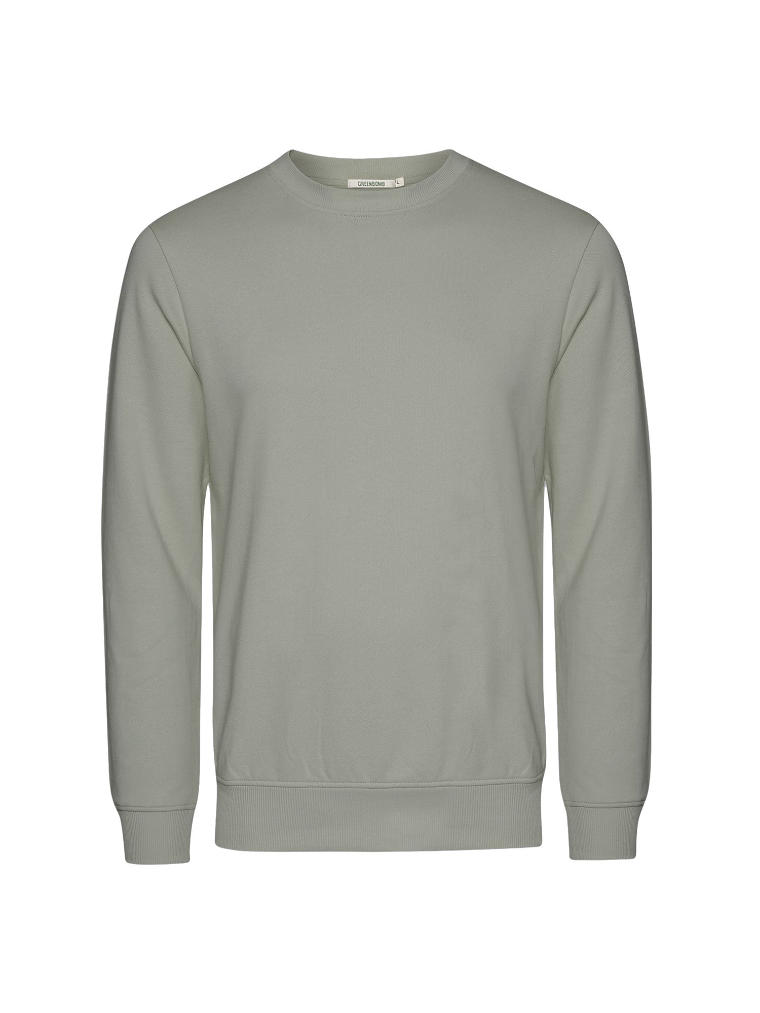 Moos Mint: Gemütliches Sweatshirt aus Bio-Baumwolle für Herren [25295]