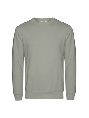 Moos Mint: Gemütliches Sweatshirt aus Bio-Baumwolle für Herren [25295]
