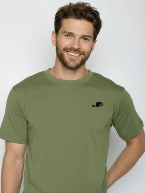 Dark Seed: Lässiges Oversize-T-Shirt aus Bio-Baumwolle für Herren [25812]