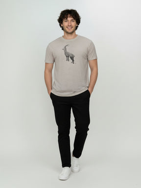 Sandstone: Funktionales T-Shirt aus Merino-Wolle für Herren [25833]