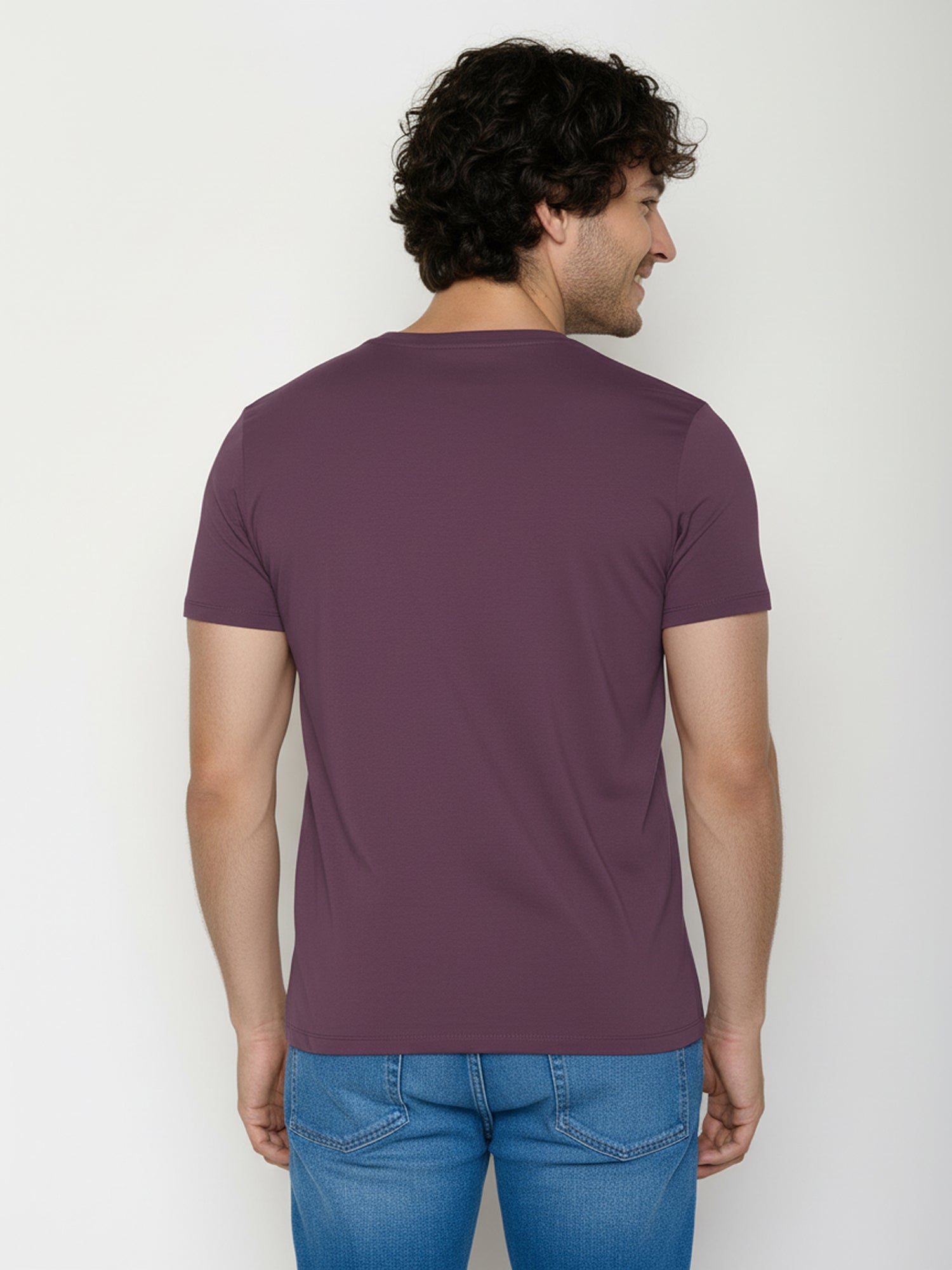 Berry Bark: Sportliches T-Shirt aus Bio-Baumwolle für Herren [25855]
