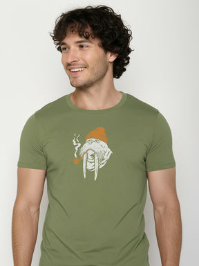 Dark Seed: Sportliches T-Shirt aus Bio-Baumwolle für Herren [25857]
