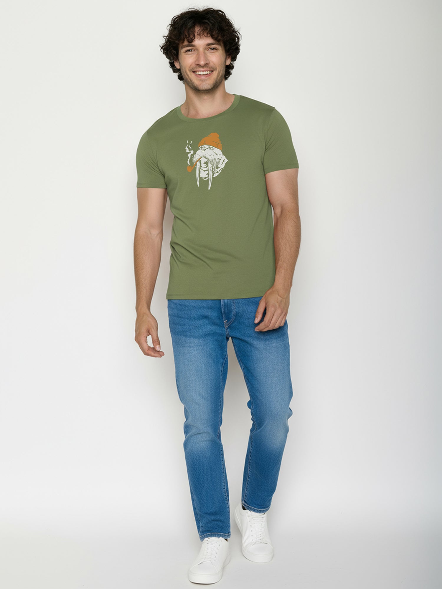Dark Seed: Sportliches T-Shirt aus Bio-Baumwolle für Herren [25858]