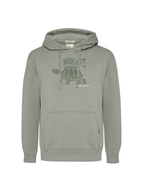 Moos Mint: Gemütlicher Hoodie aus Bio-Baumwolle für Herren [25891]