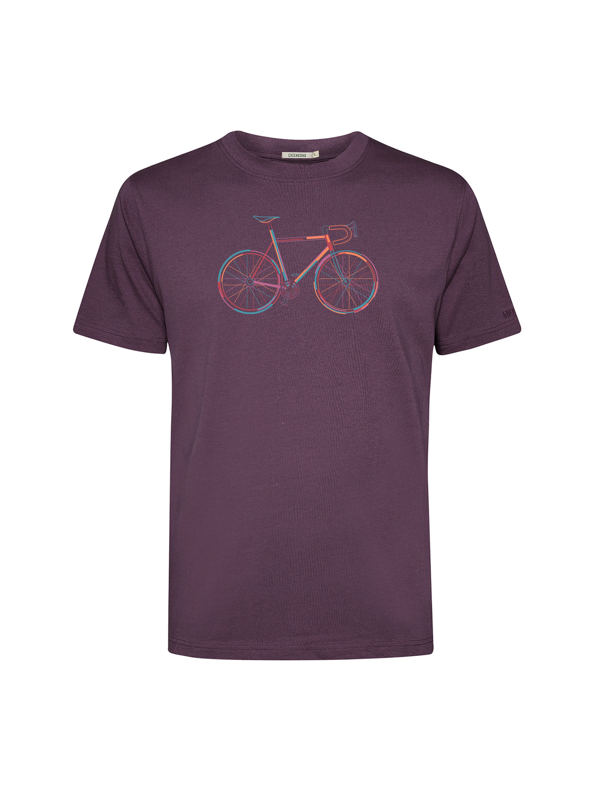 Berry Bark: Lässiges Oversize-T-Shirt aus Bio-Baumwolle für Herren [25910]