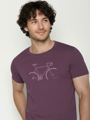 Berry Bark: Sportliches T-Shirt aus Bio-Baumwolle für Herren [25932]