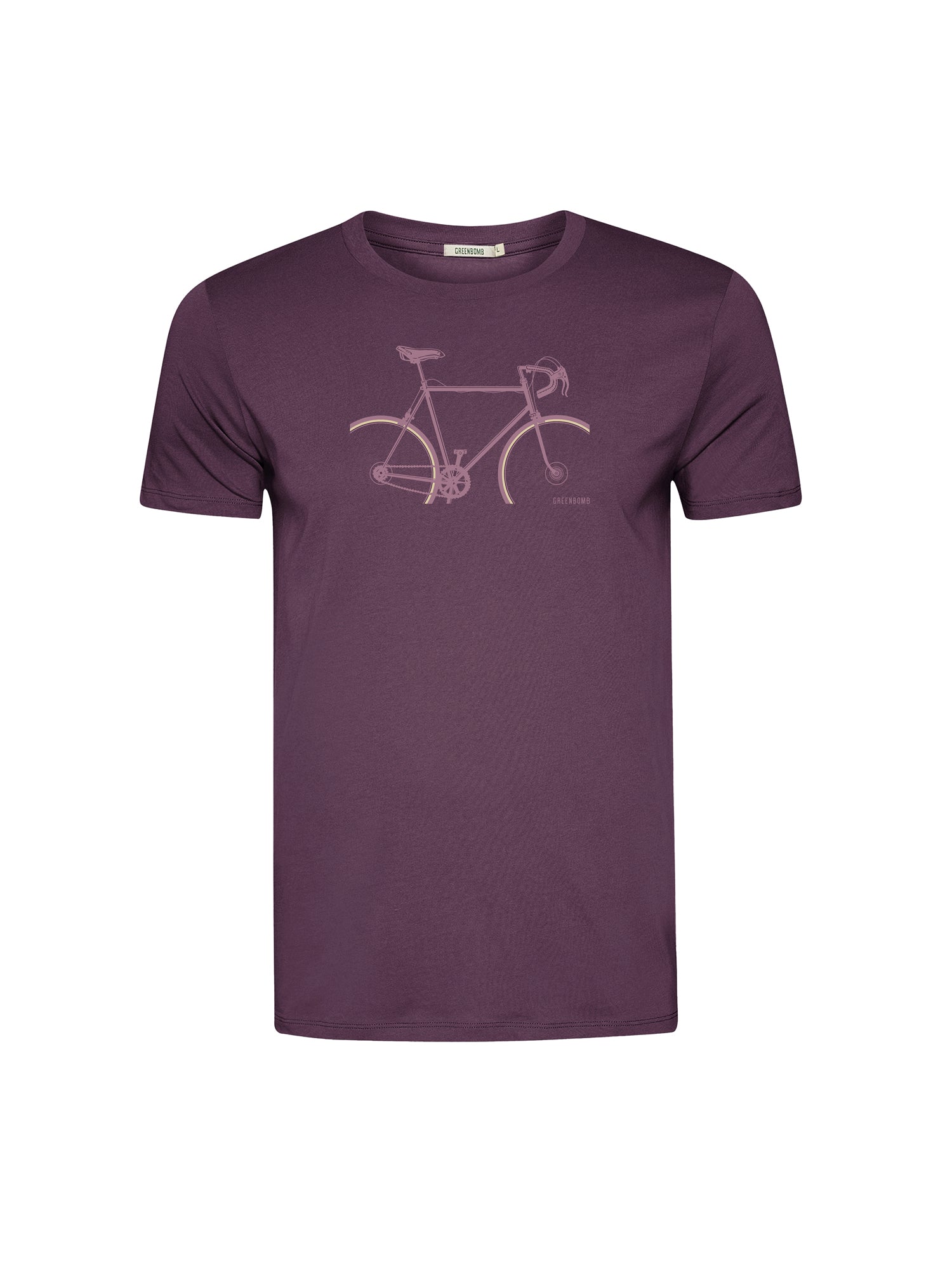Berry Bark: Sportliches T-Shirt aus Bio-Baumwolle für Herren [25935]