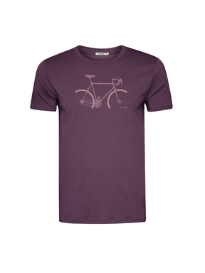 Berry Bark: Sportliches T-Shirt aus Bio-Baumwolle für Herren [25935]