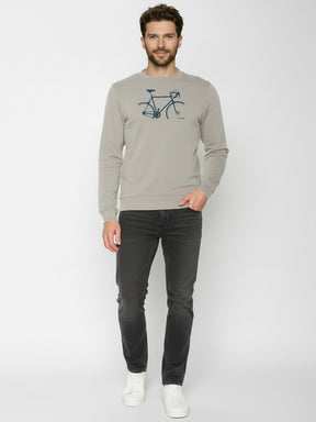 Sandstone: Gemütliches Sweatshirt aus Bio-Baumwolle für Herren [25938]