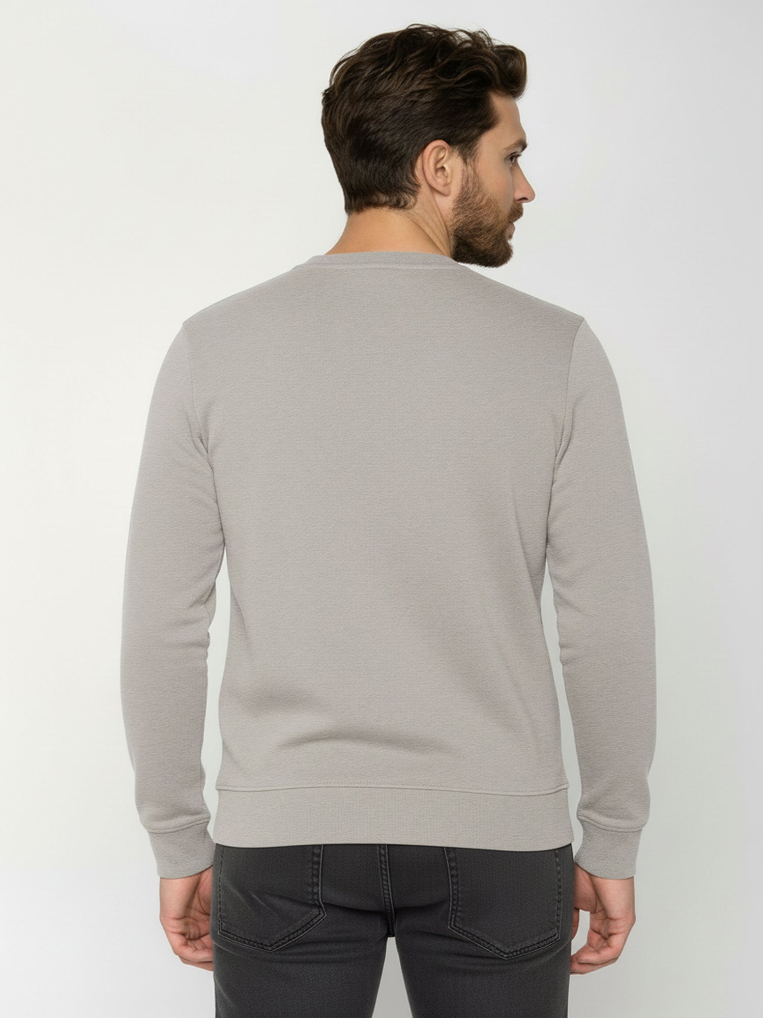 Sandstone: Gemütliches Sweatshirt aus Bio-Baumwolle für Herren [25939]
