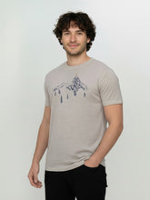 Sandstone: Funktionales T-Shirt aus Merino-Wolle für Herren [25947]