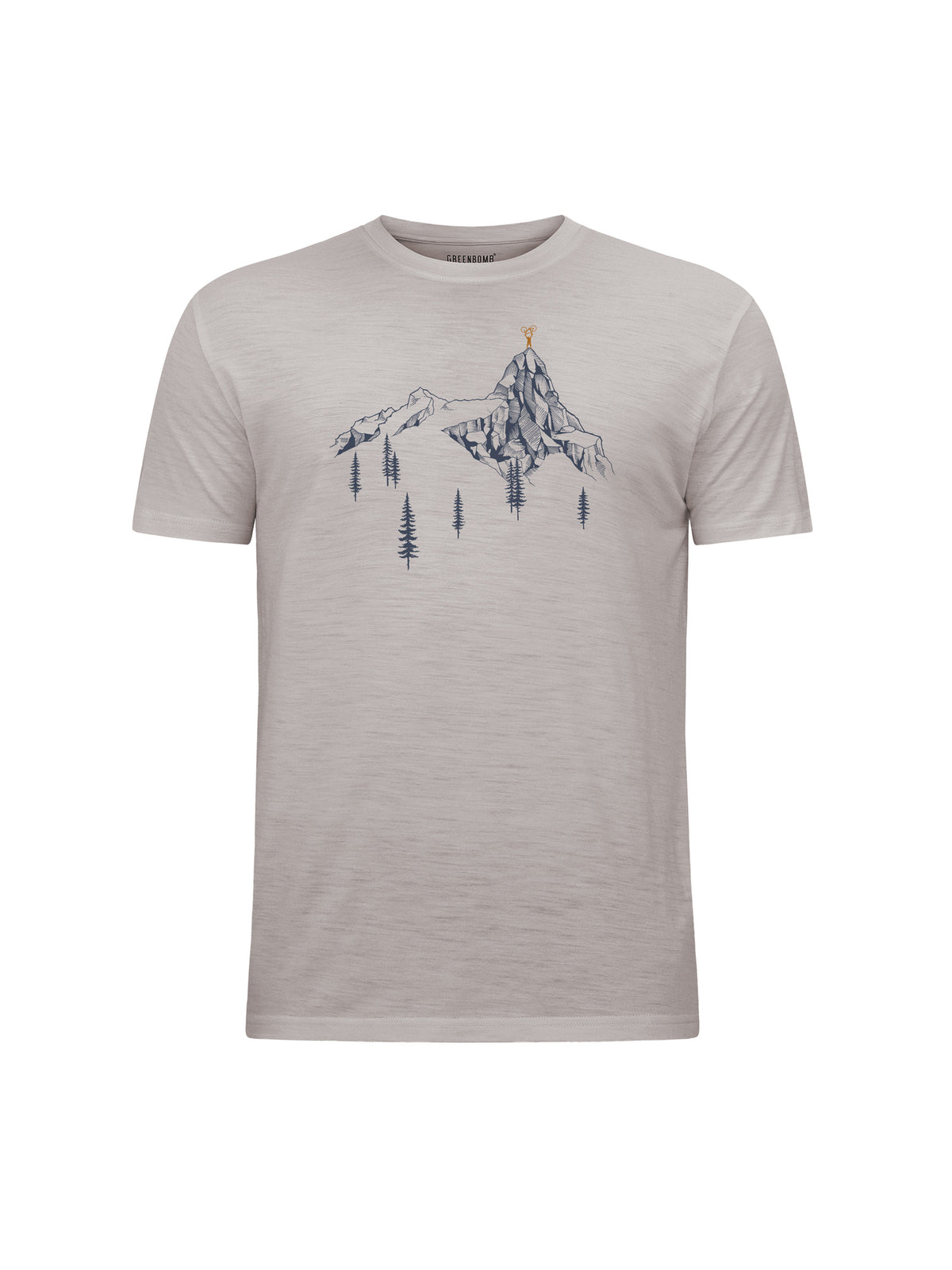 Sandstone: Funktionales T-Shirt aus Merino-Wolle für Herren [25951]