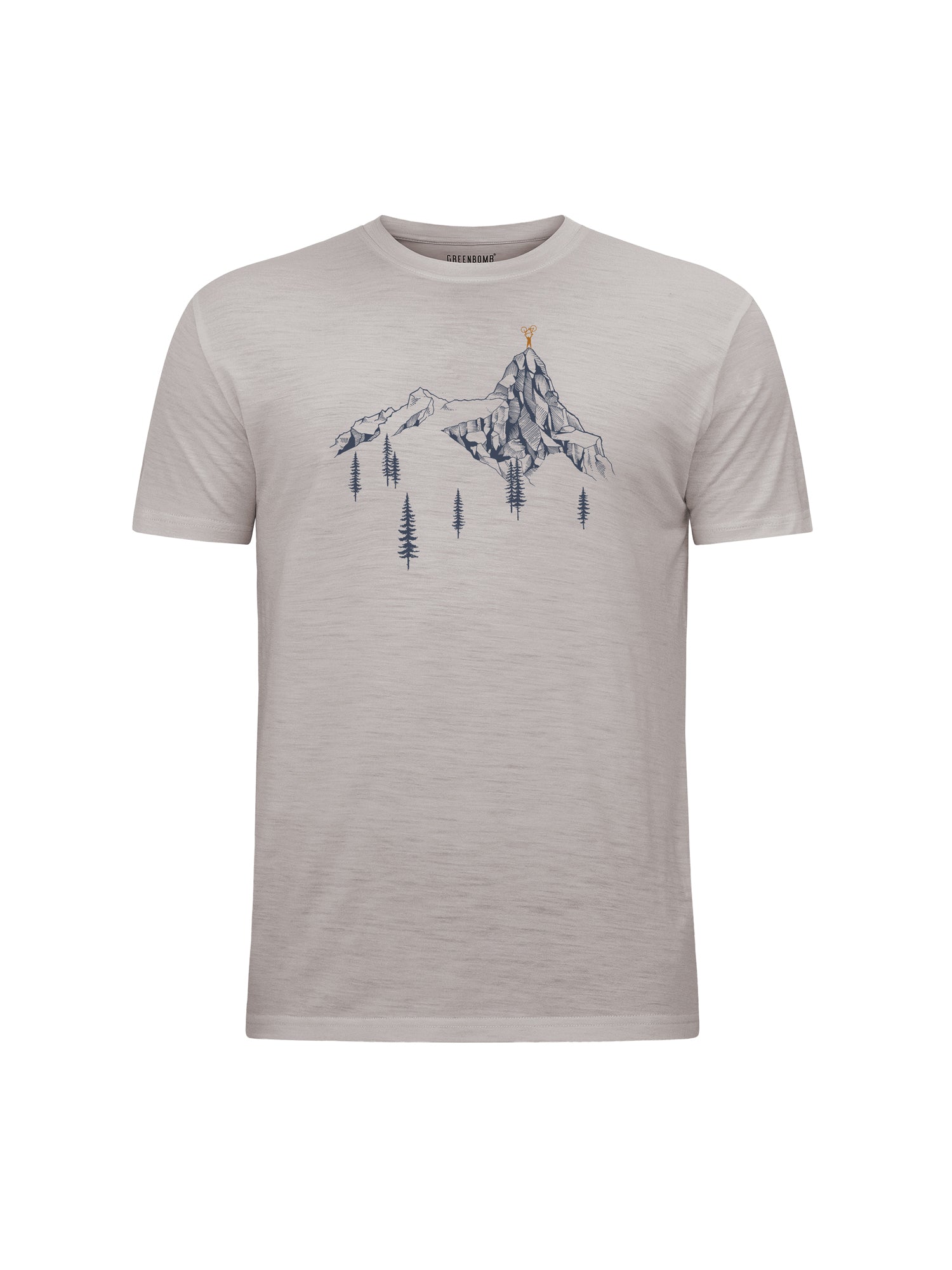 Sandstone: Funktionales T-Shirt aus Merino-Wolle für Herren [25951]