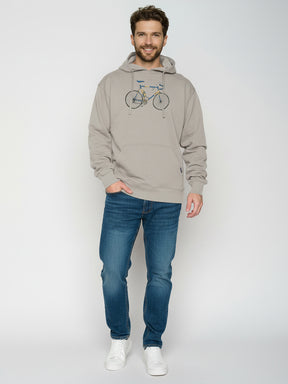 Sandstone: Gemütlicher Hoodie aus Bio-Baumwolle für Herren [25959]