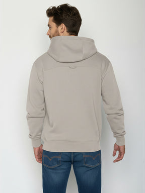 Sandstone: Gemütlicher Hoodie aus Bio-Baumwolle für Herren [25960]