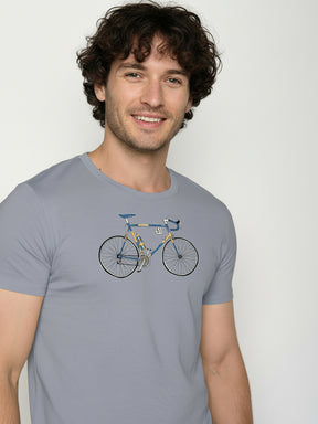 Sea Smoke: Sportliches T-Shirt aus Bio-Baumwolle für Herren [25973]